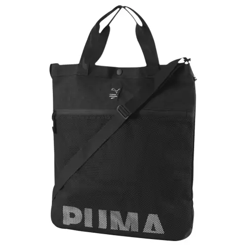 PUMA Fabric Handbag, Shoulder Bag Unisex Black