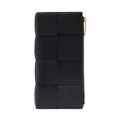Bottega Veneta Lambskin Wallet Women's Black