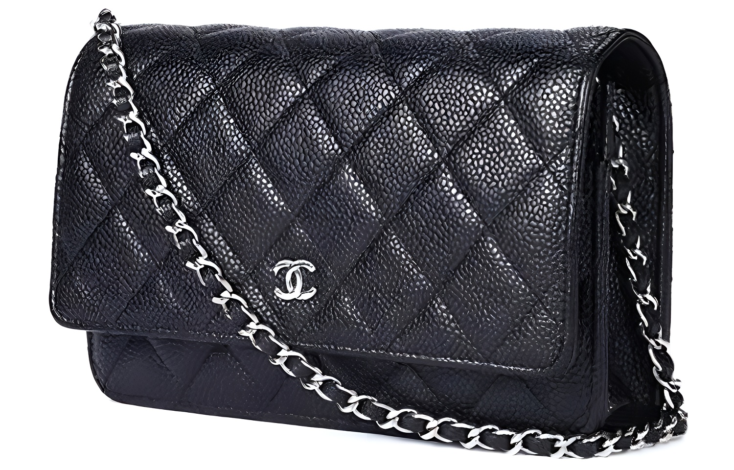 Женская сумка Chanel WOC (черная) — фото 2