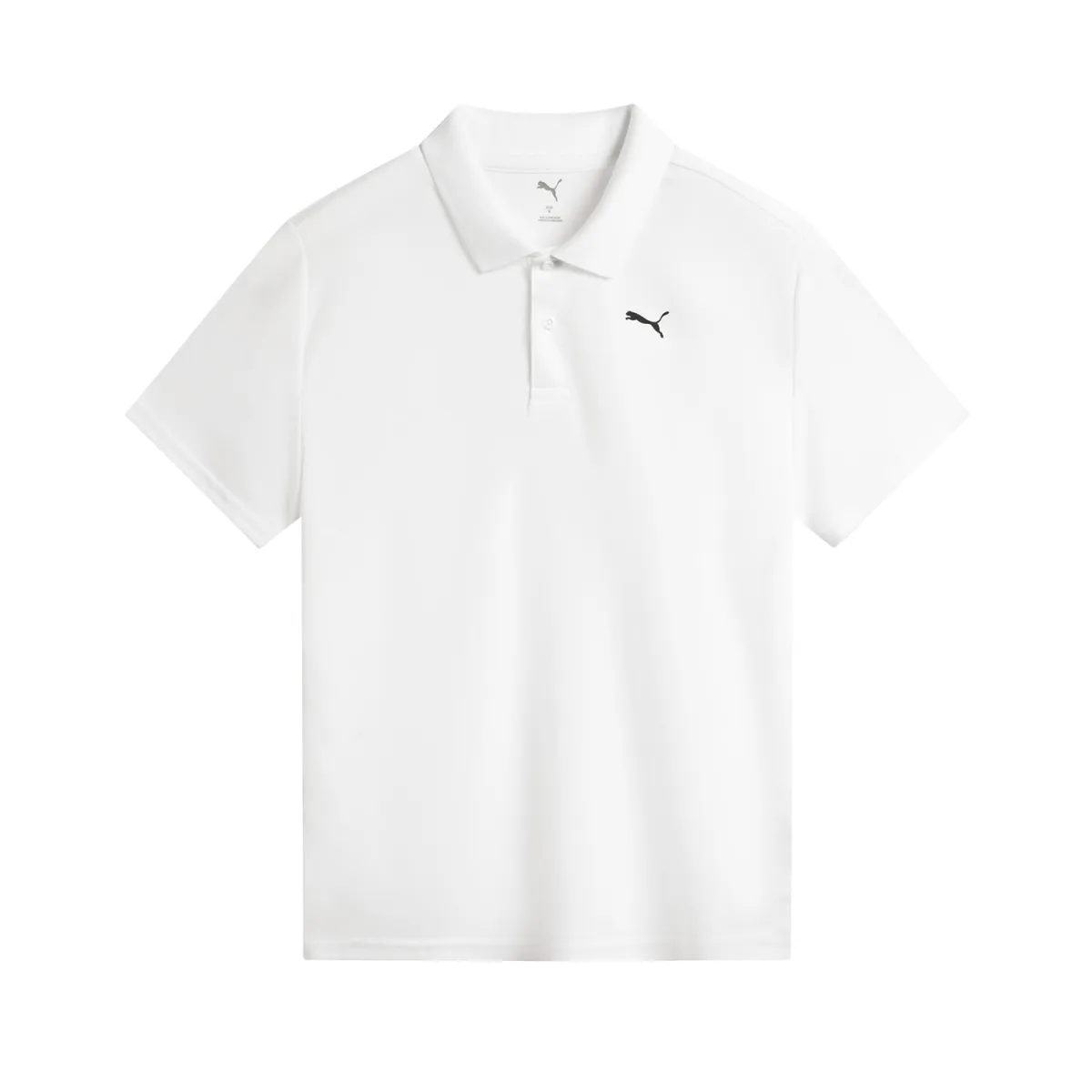 PUMA Performance Polo Shirt Unisex White