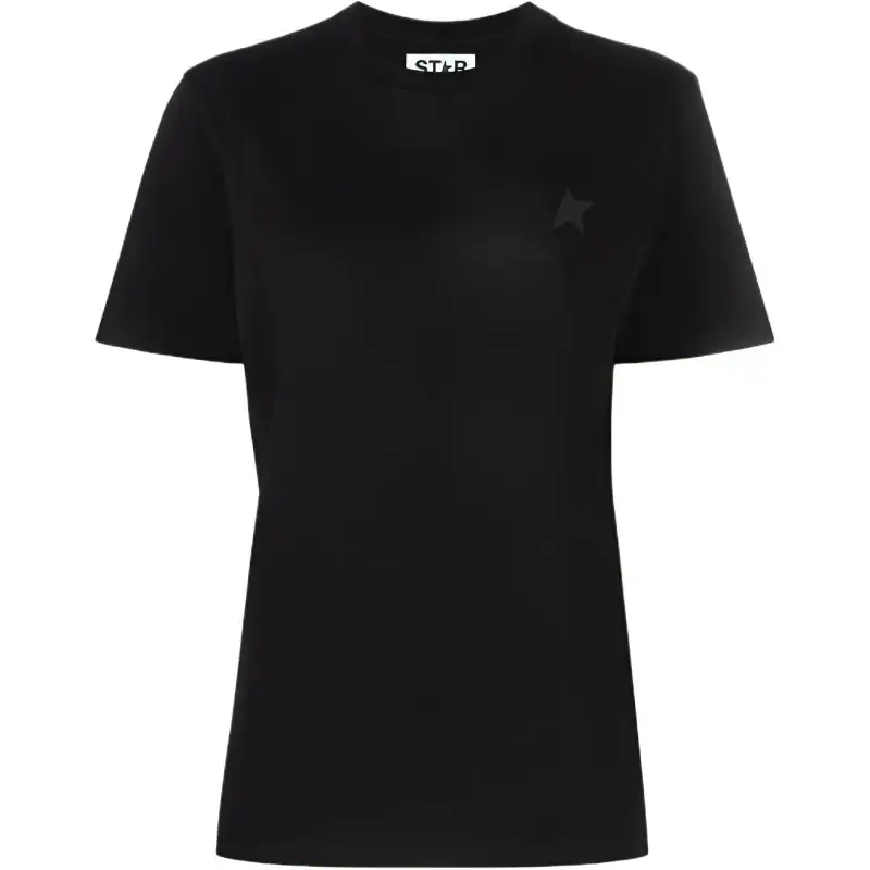 Golden Goose Deluxe Brand Logo Printed Crewneck T Shirt