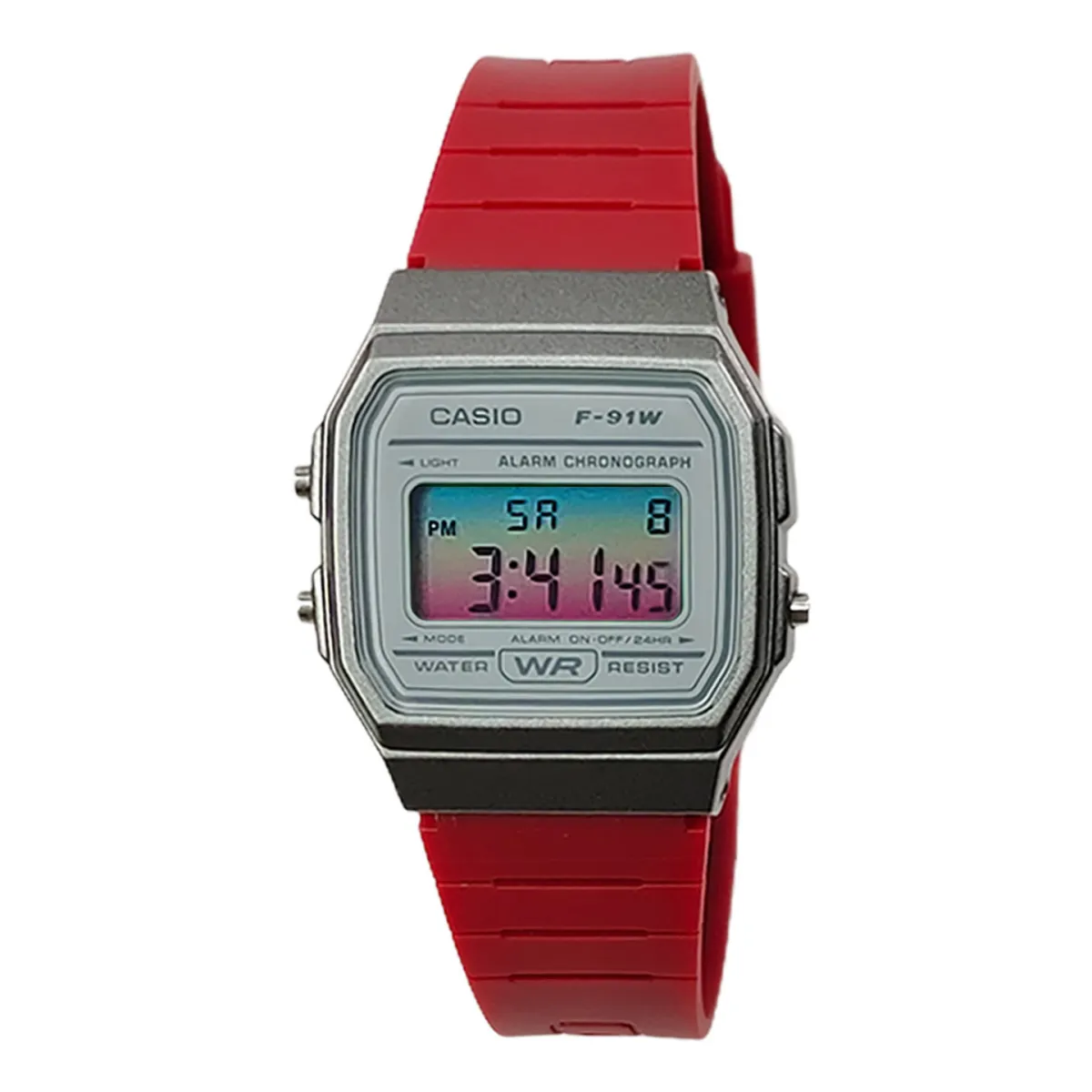CASIO Custom Collection Quartz Movement Resin Strap Watch Women's Watch White Dial
