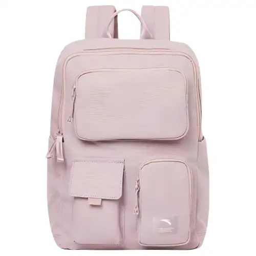 Anta Fabric Travel Bag, Laptop Bag, Backpack Unisex Mineral Powder
