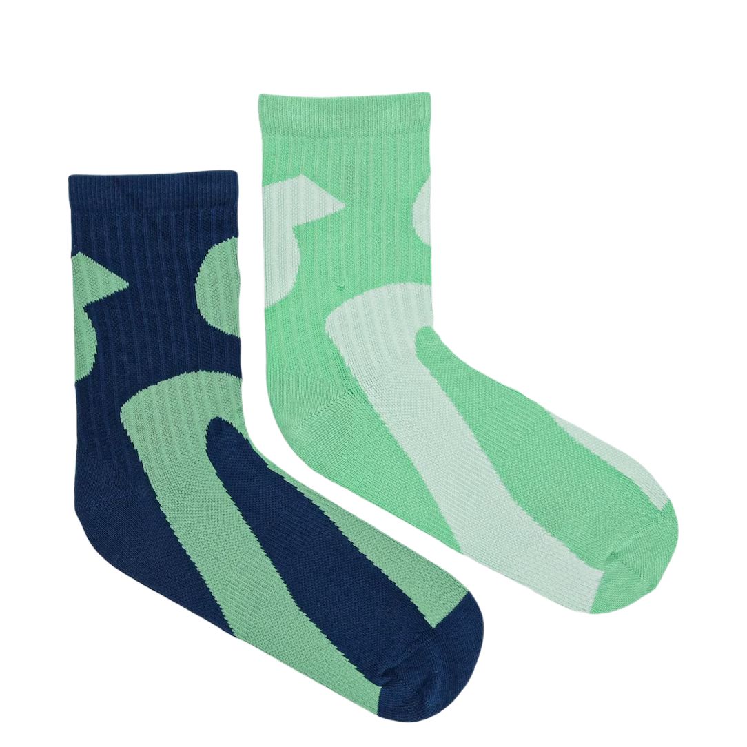 On Liquid Logo Sock High 2P Knee High Socks Unisex 2 Pack