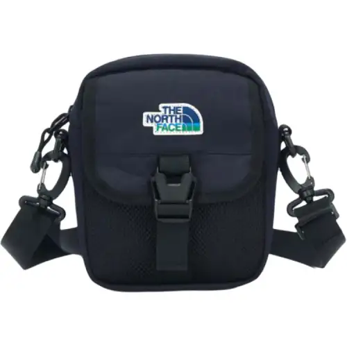 THE NORTH FACE 1.92L Shoulder Bag, Crossbody Bag, Outdoor Bag Recycled Polyester Blend Nylon Marine Blue Unisex