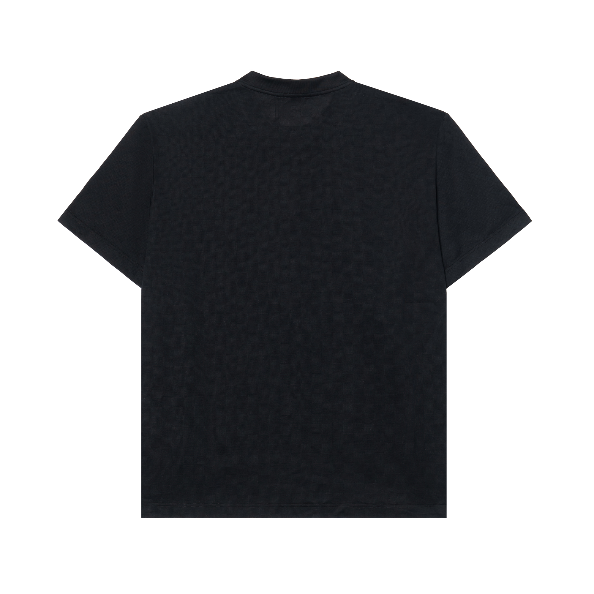 Мужская футболка Louis Vuitton Embroidered Letter Tee (черная) — фото 2