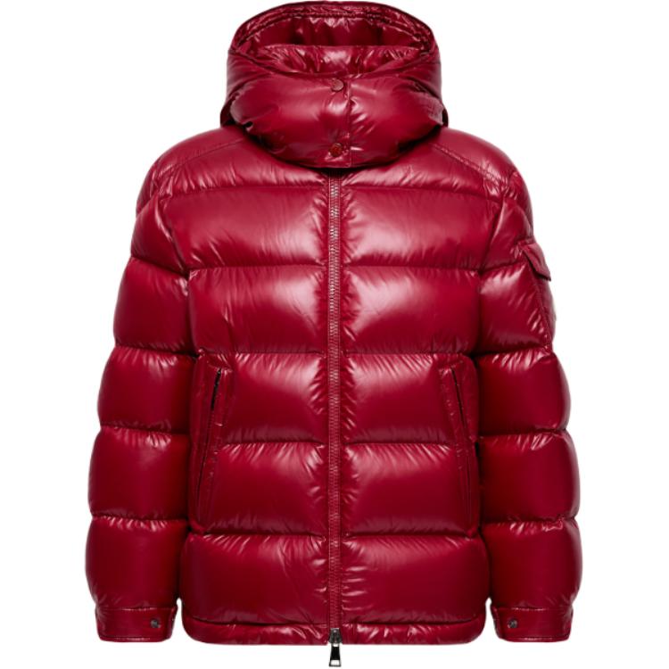 Женский пуховик Moncler Maire Short Down Jacket (бордовый)
