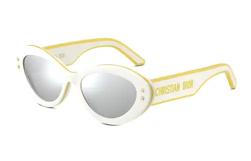 DIOR Sunglasses Women's White