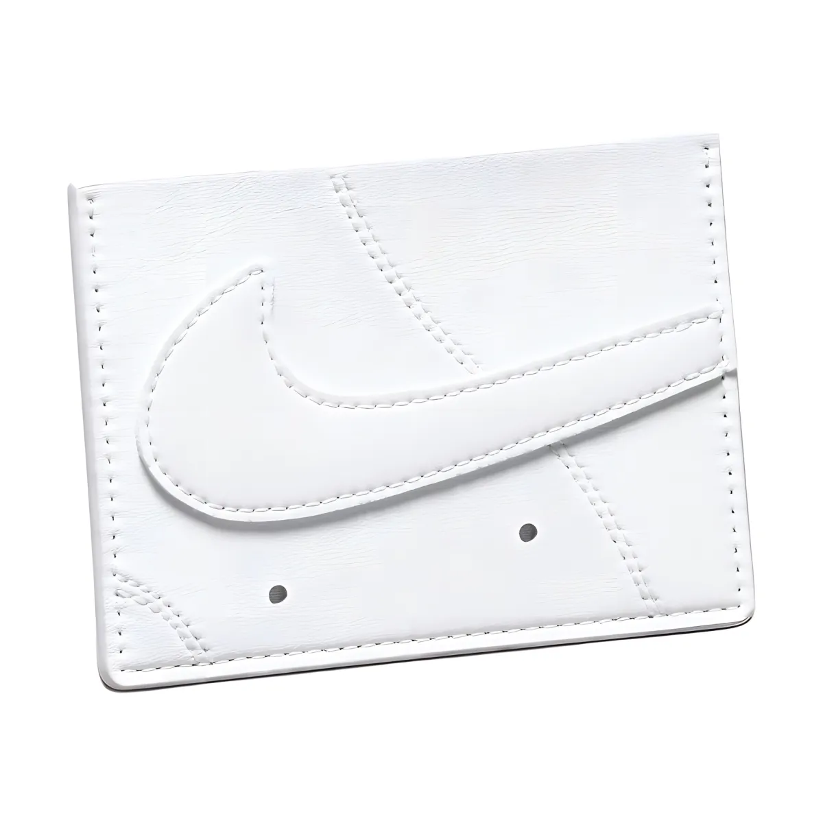 Nike PU Polyurethane Card Holder Unisex White