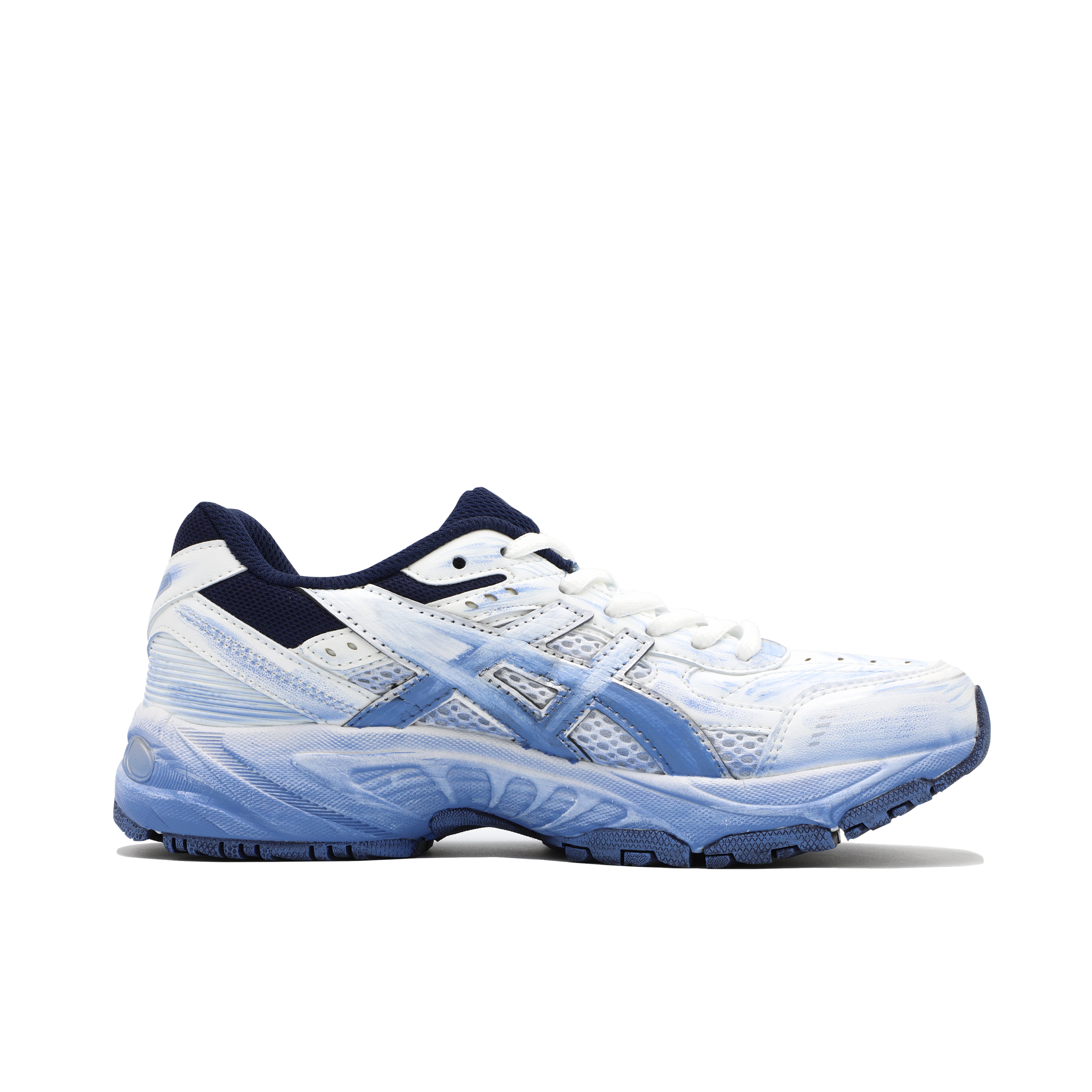 Asics Gel 170TR Abrasion Resistant Low top Casual Running Shoes Unisex Dark Blue White