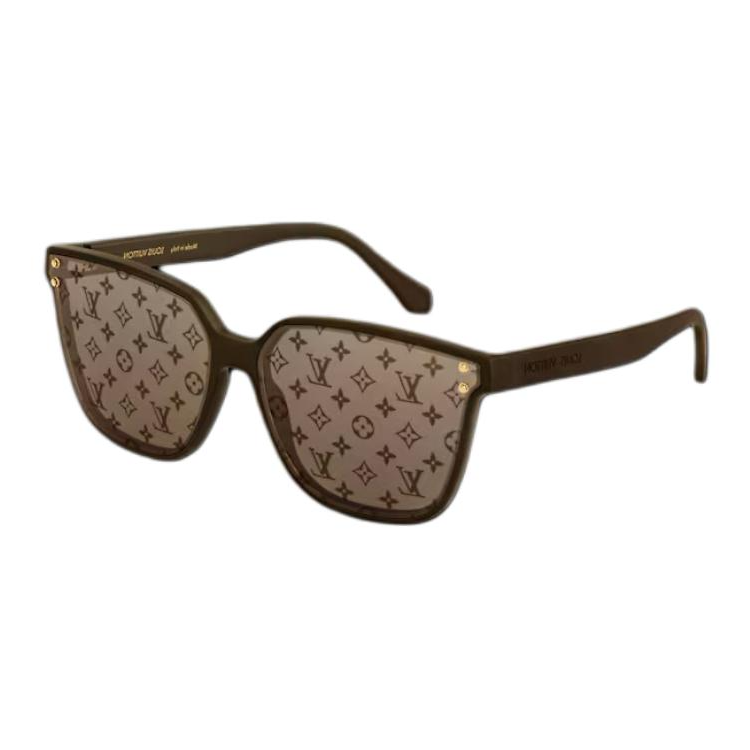 Очки Louis Vuitton Monogram (коричневые)