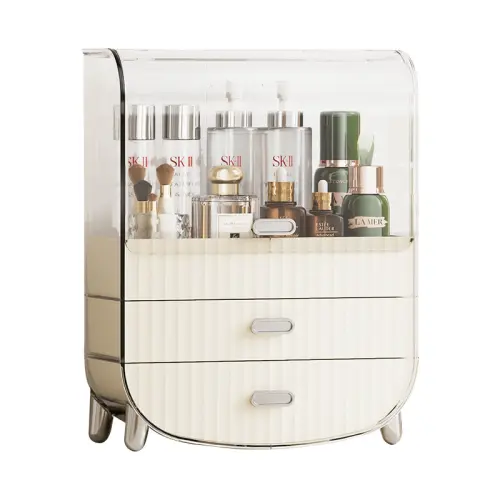 Makeup box, cosmetic dressing table for skin care, table perfume, storage box, high-quality style
