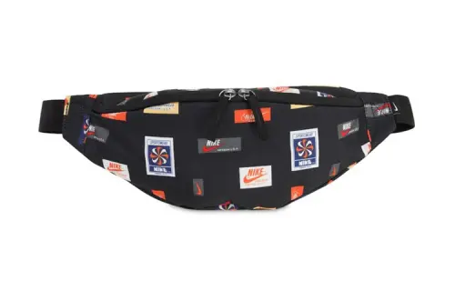 Nike Polyester Crossbody Bag Sling Bag Regular Unisex Black