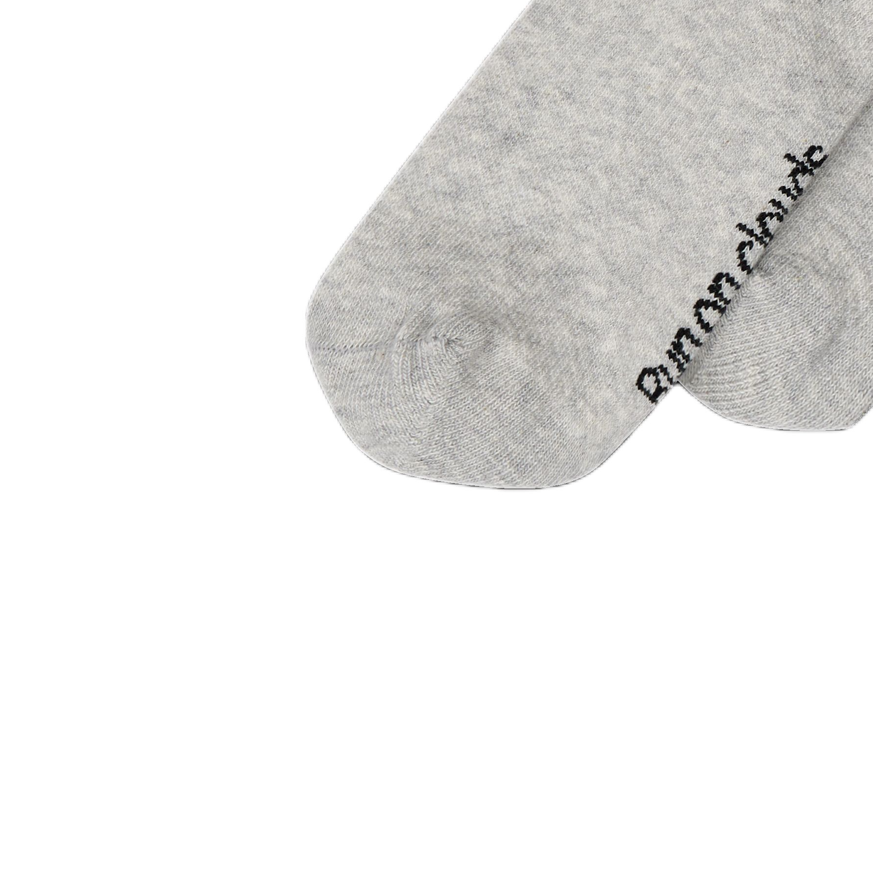 On Logo Sock Mid 3P Crew Socks Unisex 3 Pack Heather Gray