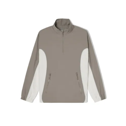 New Balance Jackets Men's Brown Turtleneck Moderate Soft Shell