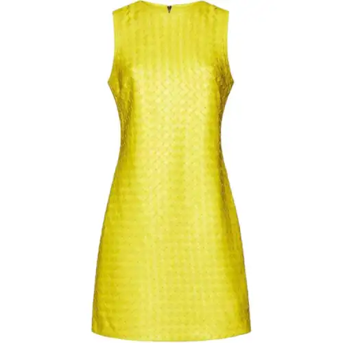 Bottega Veneta SS23 Sleeveless Dress Women's Yellow