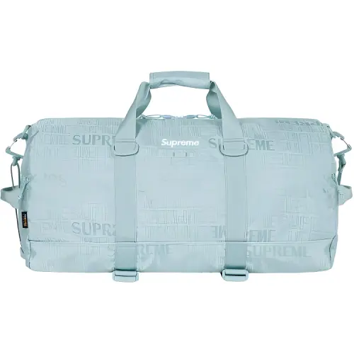 Supreme Leather Gym Bag Travel Bag Unisex