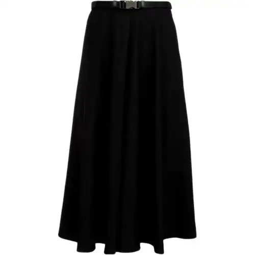 PRADA Casual Long Skirt Women's Black