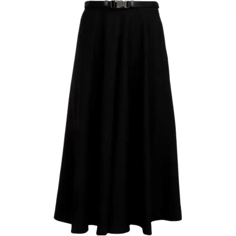 PRADA Casual Long Skirt Women's Black