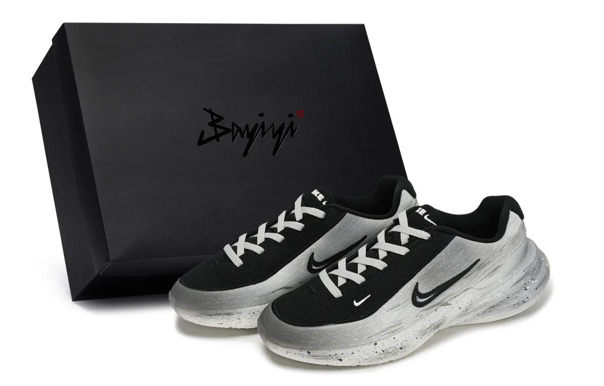 Nike Uplift SC Abrasion Resistant Abrasion Resistant Low top Running Shoes Men's Black White Gray