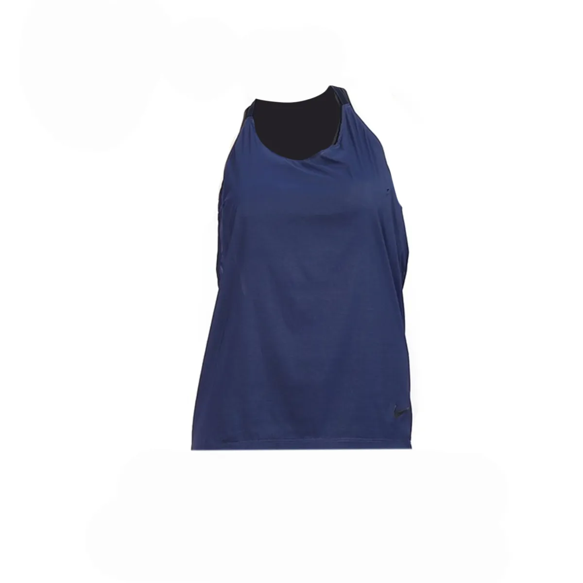 Nike Swoosh Camisoles Women's Blue Crew Neck Moderate Other