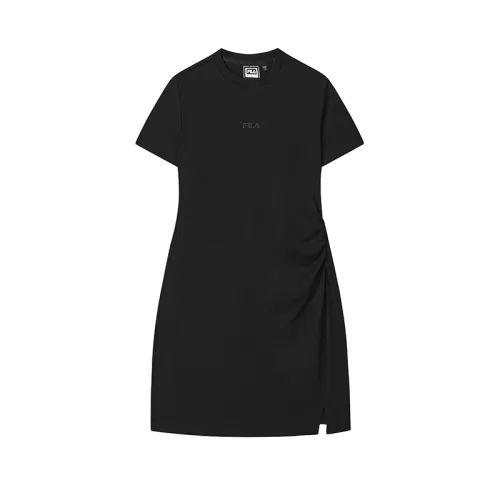 FILA ORIGINALE Short Sleeved Dress Women's Jet Black