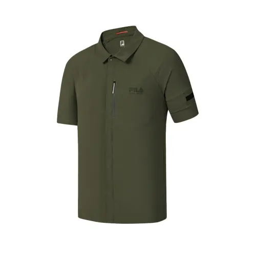 FILA Explorer Shirt Men's Dark Green