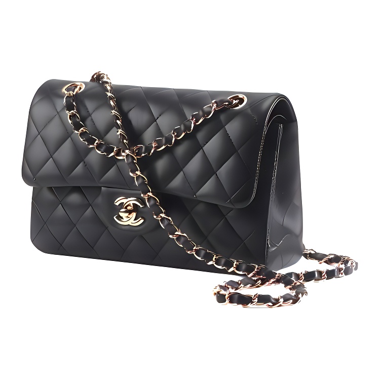 Женская сумка Chanel Classic Flap CF Small (черная) — фото 2