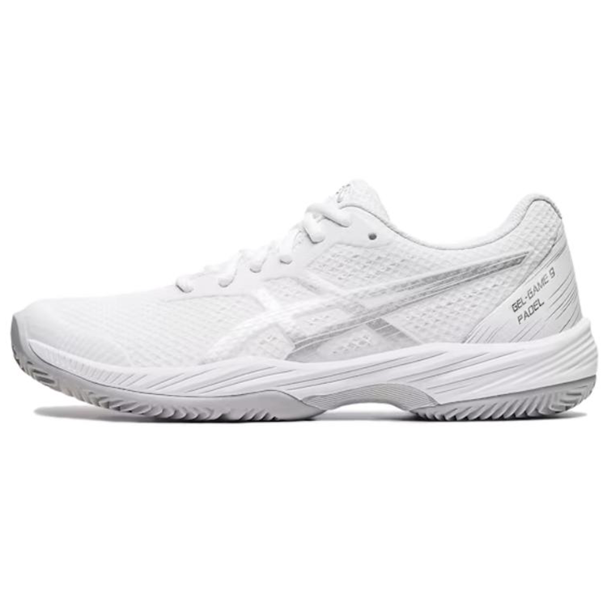 ASICS Gel Game 9 Padel White Pure Silver Women's