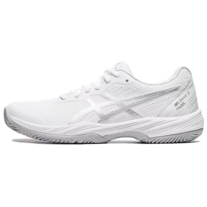 ASICS Gel Game 9 Padel White Pure Silver Women's