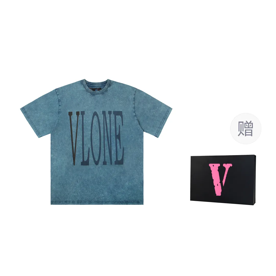 VLONE Loose Fit Short Sleeved T Shirts Unisex