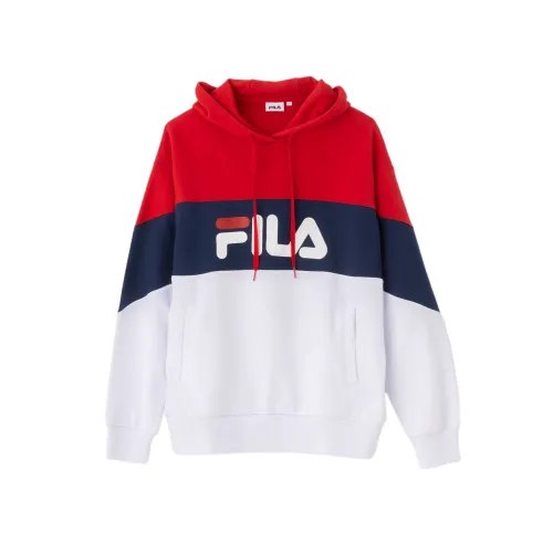 FILA Sweatshirts Women's Red Hooded Moderate