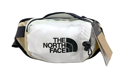 THE NORTH FACE 5.1L Outdoor Bags Nylon Gardenia & Heather & White & Khaki Unisex