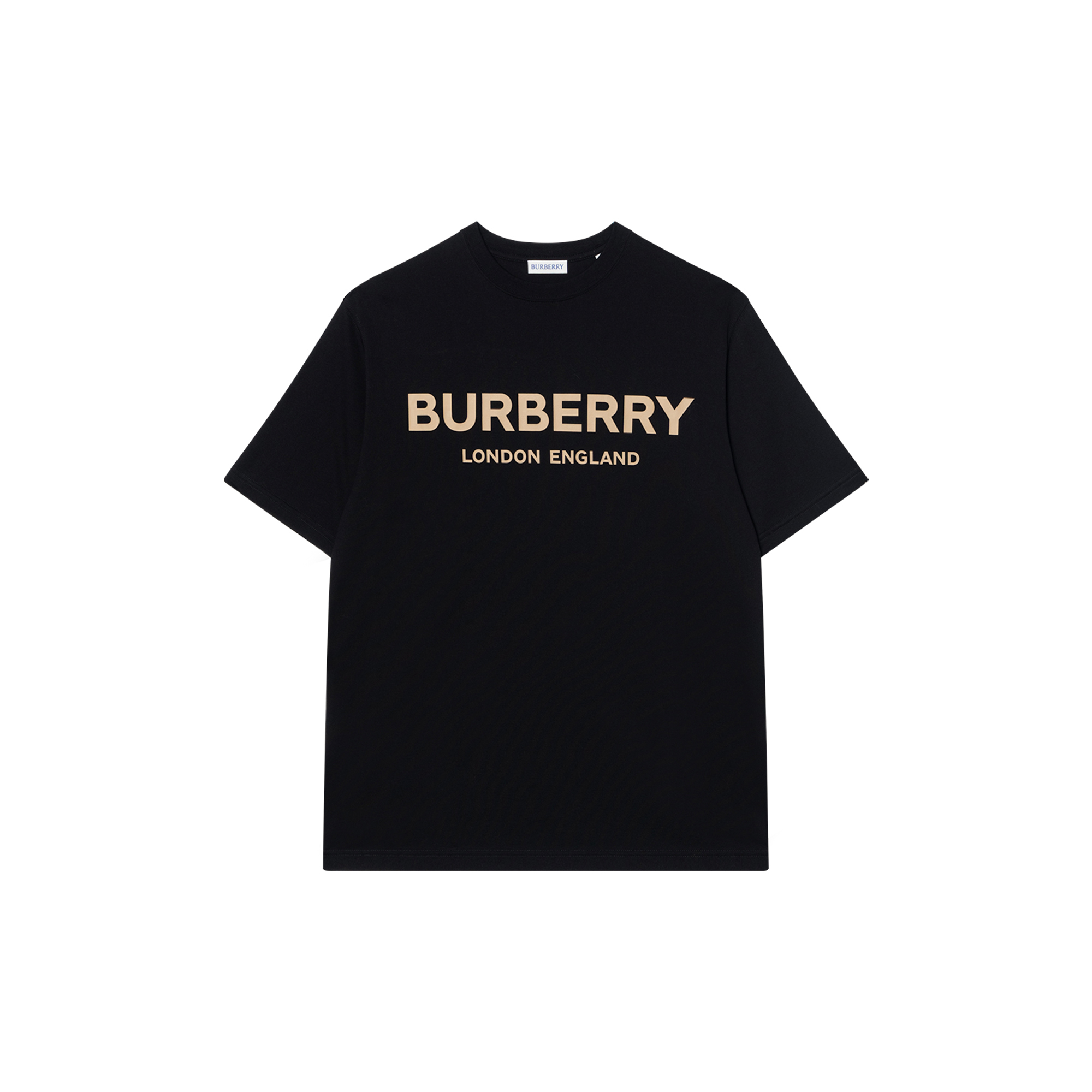 Мужская футболка Burberry Burberry LogoT (черная)