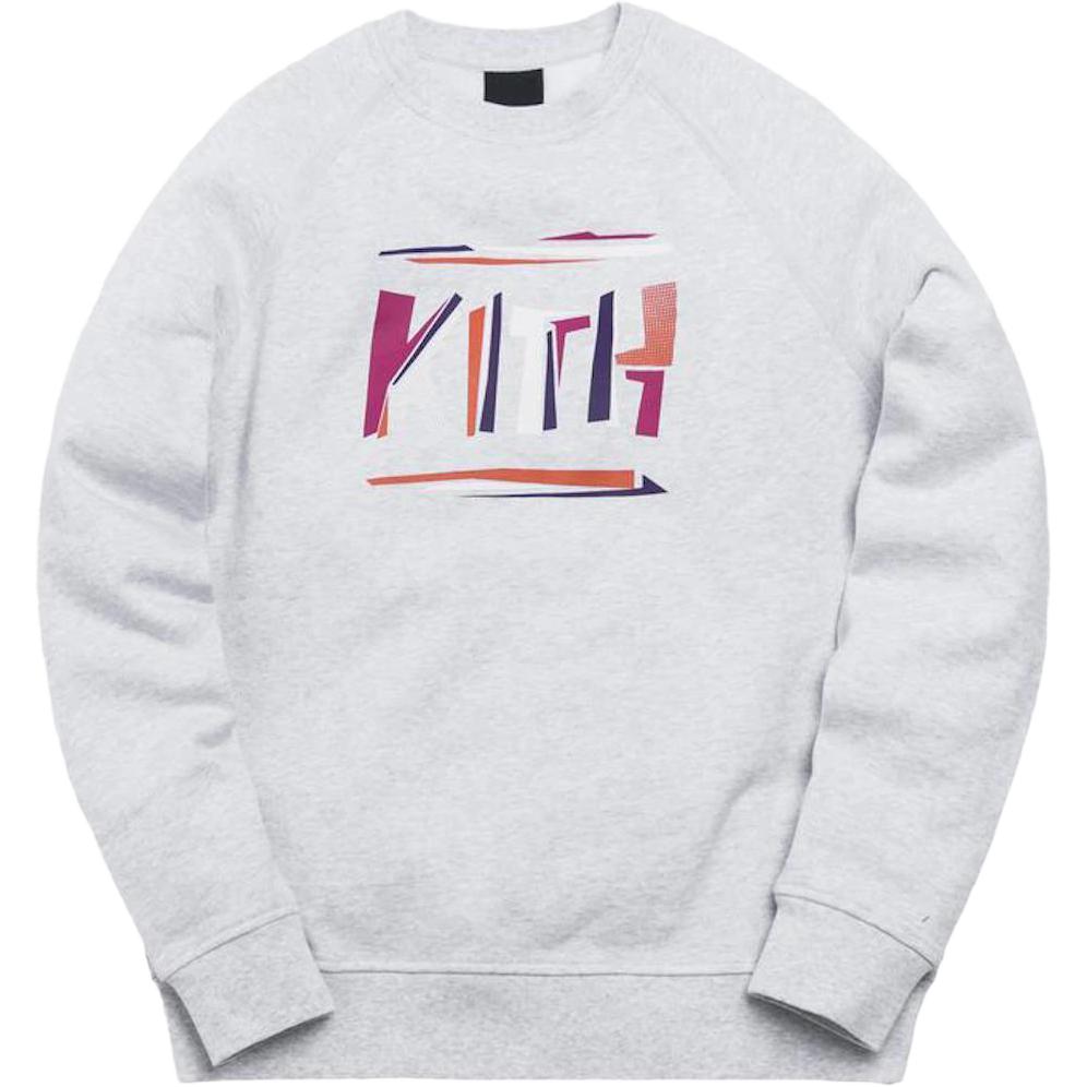 Мужское худи KITH KITH (светло-серый)
