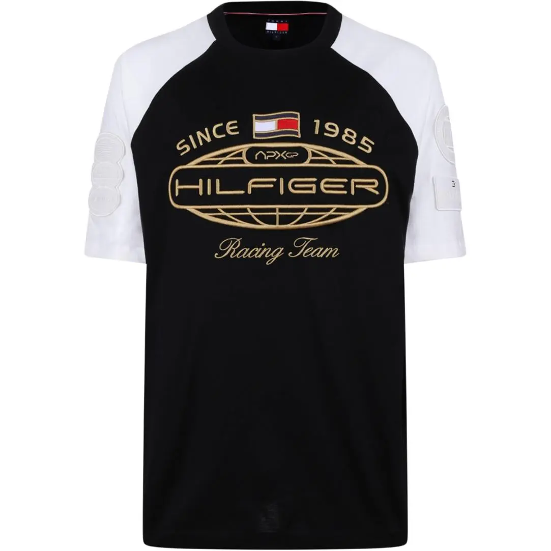 Tommy Hilfiger Logo embroidered Cotton T shirt