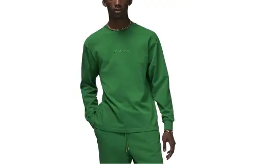 Jordan Drop Shoulder Sleeve T-Shirt Men's Green