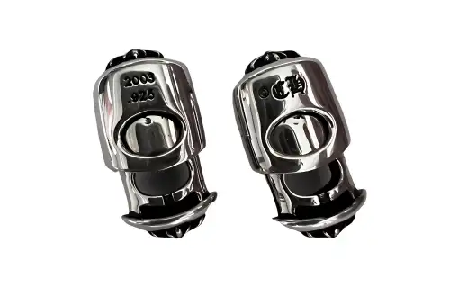 Chrome Hearts Shoe Accessories Unisex Silver