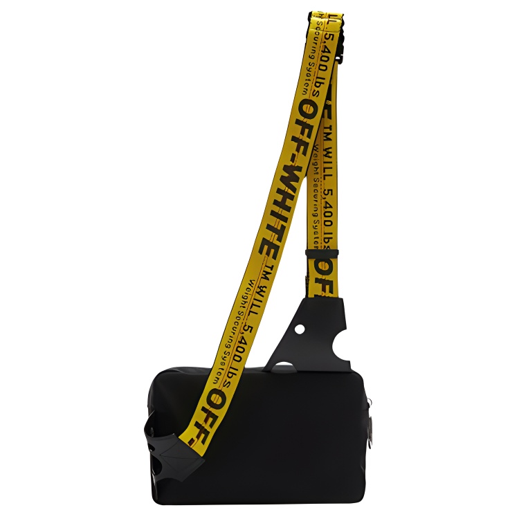 Мужская сумка OFF-WHITE (черная) — фото 3