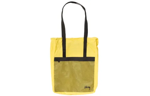 Stussy Nylon Handbag Unisex Yellow/Gold
