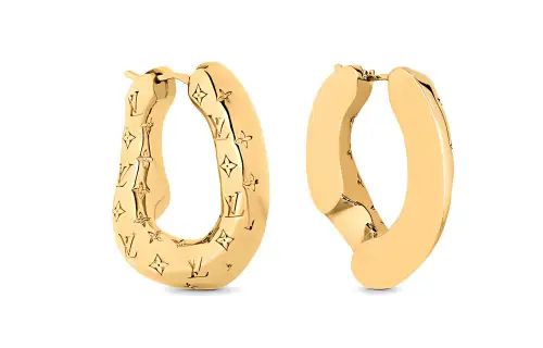 LOUIS VUITTON Earrings Women's Gold