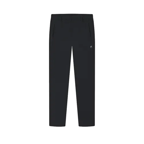 FILA WHITE Casual Pants Men's Legend Blue Moderate Slim Fit Pants