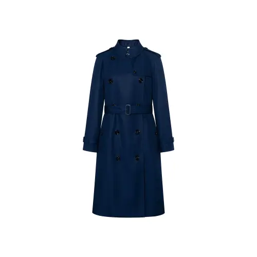 Burberry Trench Coat Women's Blue