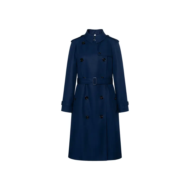 Burberry Trench Coat Women's Blue