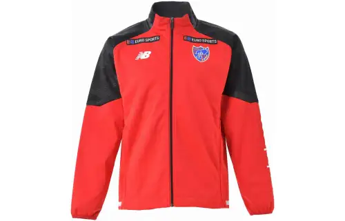 New Balance Jackets Men's Red Stand Collar Moderate Other