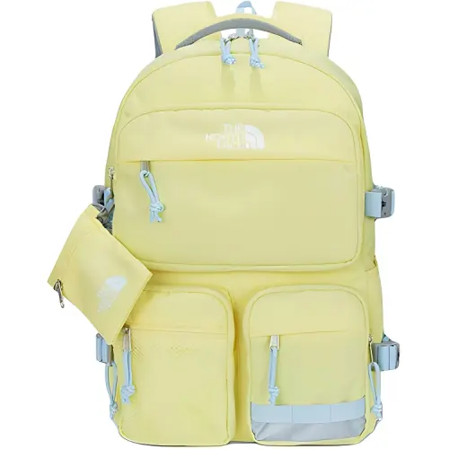 THE NORTH FACE 17.9L Outdoor Bags Polyester Swan Yellow Unisex