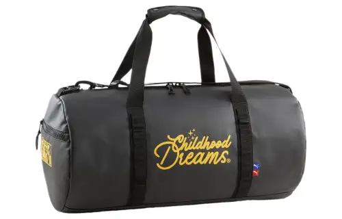 PUMA CHILDHOOD DREAMS Collaboration Polyester One Shoulder Travel Bag Unisex Black