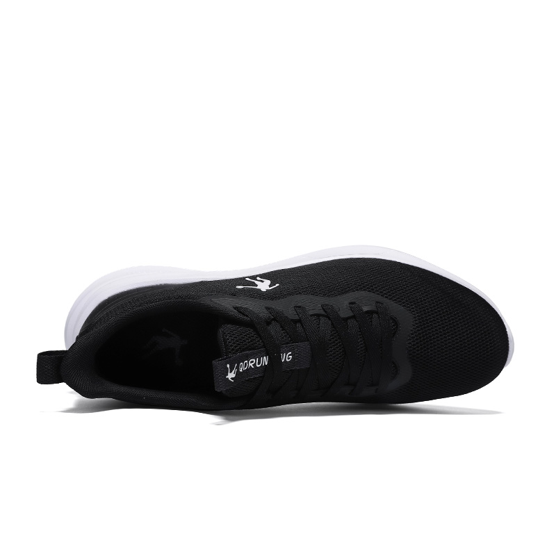 QIAODAN Running Shoes Men’s Black White Gray