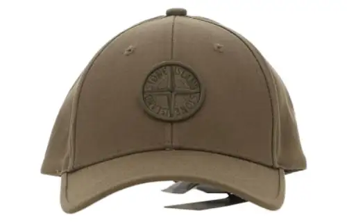 Stone Island logo-patch baseball cap