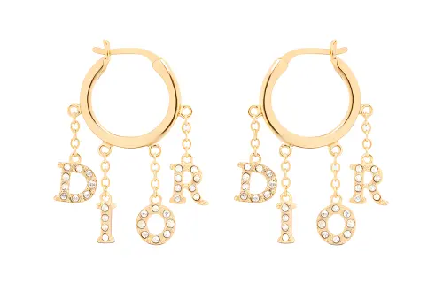 DIOR 10's Logo lettering Earrings